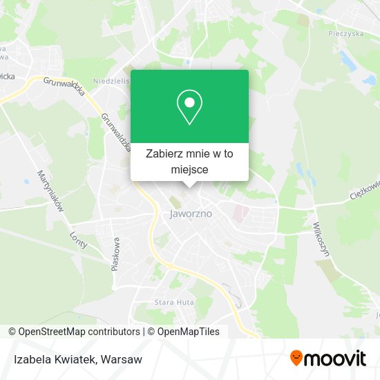 Mapa Izabela Kwiatek