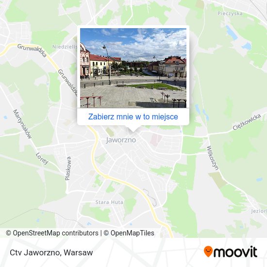 Mapa Ctv Jaworzno