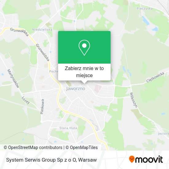 Mapa System Serwis Group Sp z o O