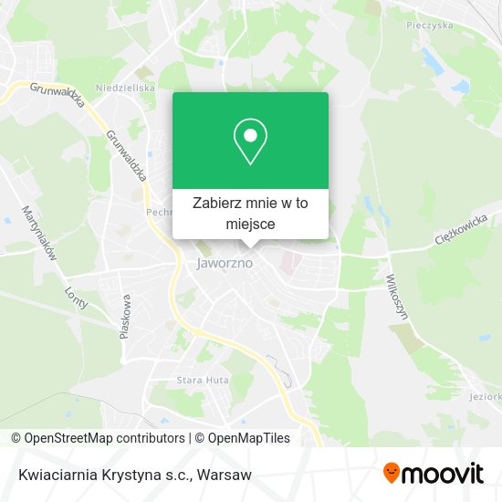 Mapa Kwiaciarnia Krystyna s.c.