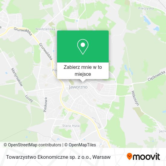 Mapa Towarzystwo Ekonomiczne sp. z o.o.