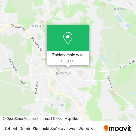 Mapa G4tech Domin Skoliński Spółka Jawna