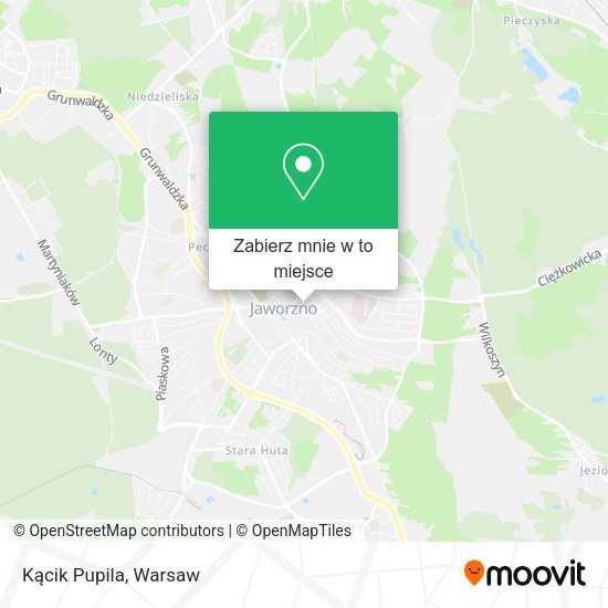 Mapa Kącik Pupila