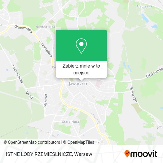 Mapa ISTNE LODY RZEMIEŚLNICZE