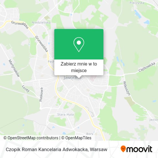 Mapa Czopik Roman Kancelaria Adwokacka