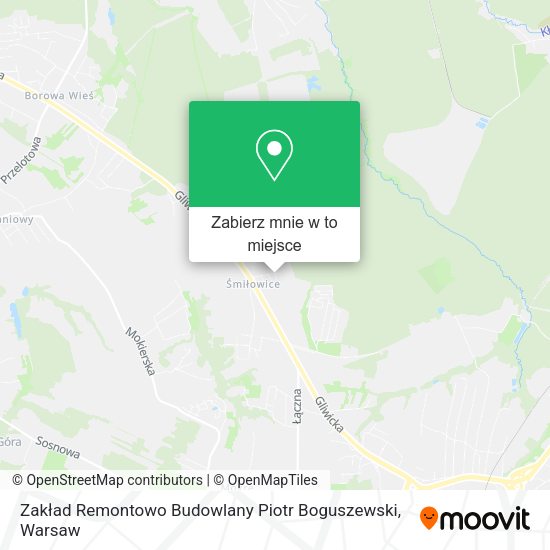 Mapa Zakład Remontowo Budowlany Piotr Boguszewski