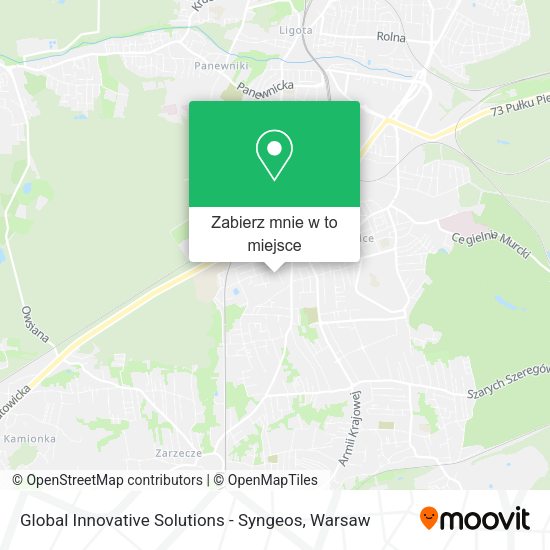 Mapa Global Innovative Solutions - Syngeos