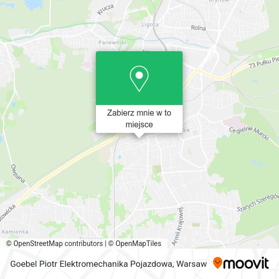 Mapa Goebel Piotr Elektromechanika Pojazdowa