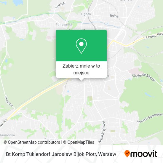 Mapa Bt Komp Tukiendorf Jarosław Bijok Piotr