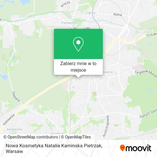 Mapa Nowa Kosmetyka Natalia Kaminska Pietrzak