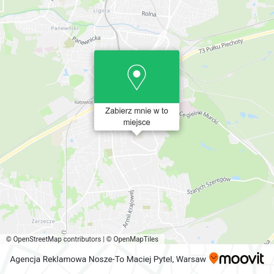 Mapa Agencja Reklamowa Nosze-To Maciej Pytel