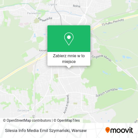 Mapa Silesia Info Media Emil Szymański