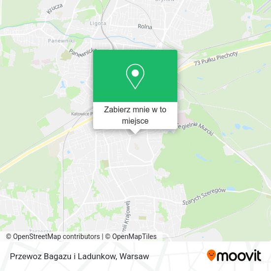 Mapa Przewoz Bagazu i Ladunkow