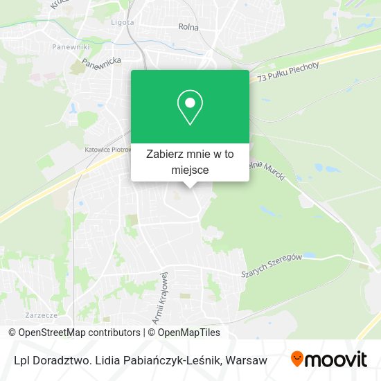 Mapa Lpl Doradztwo. Lidia Pabiańczyk-Leśnik