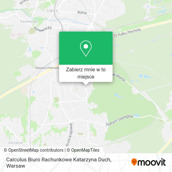 Mapa Calculus Biuro Rachunkowe Katarzyna Duch