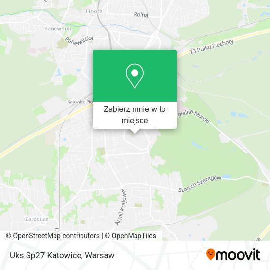 Mapa Uks Sp27 Katowice