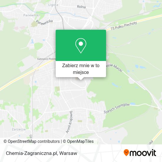 Mapa Chemia-Zagraniczna.pl