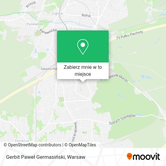 Mapa Gerbit Paweł Germasiński