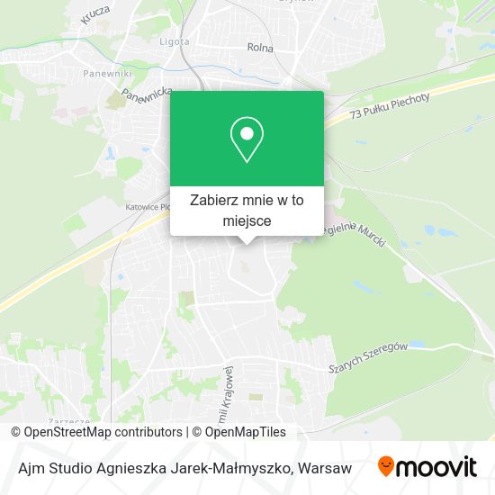 Mapa Ajm Studio Agnieszka Jarek-Małmyszko