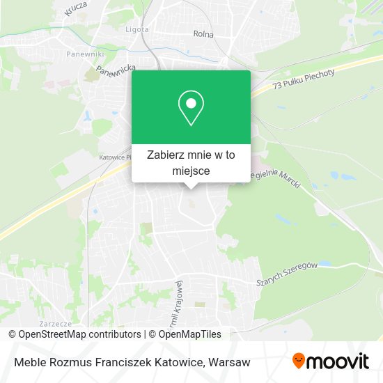 Mapa Meble Rozmus Franciszek Katowice