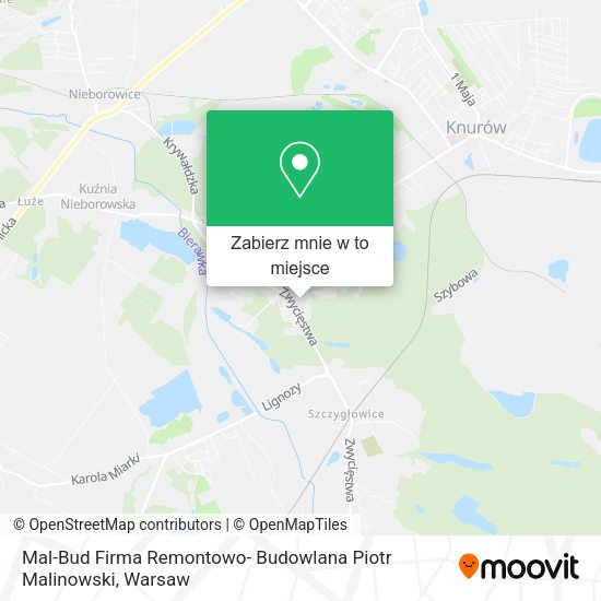 Mapa Mal-Bud Firma Remontowo- Budowlana Piotr Malinowski