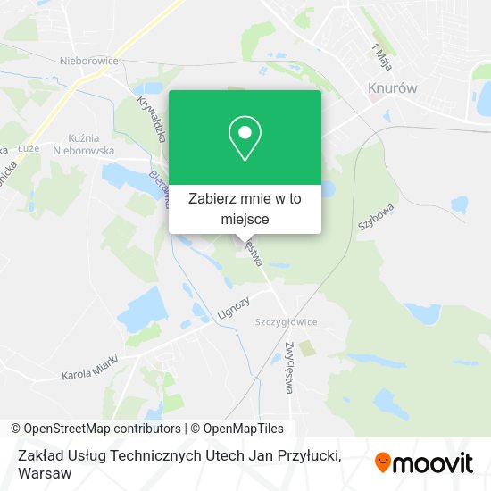 Mapa Zakład Usług Technicznych Utech Jan Przyłucki