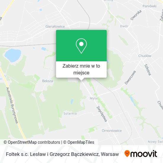 Mapa Foltek s.c. Lesław i Grzegorz Bączkiewicz