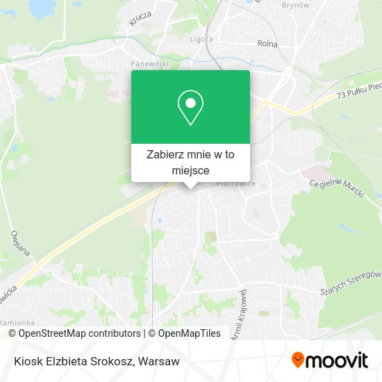 Mapa Kiosk Elzbieta Srokosz