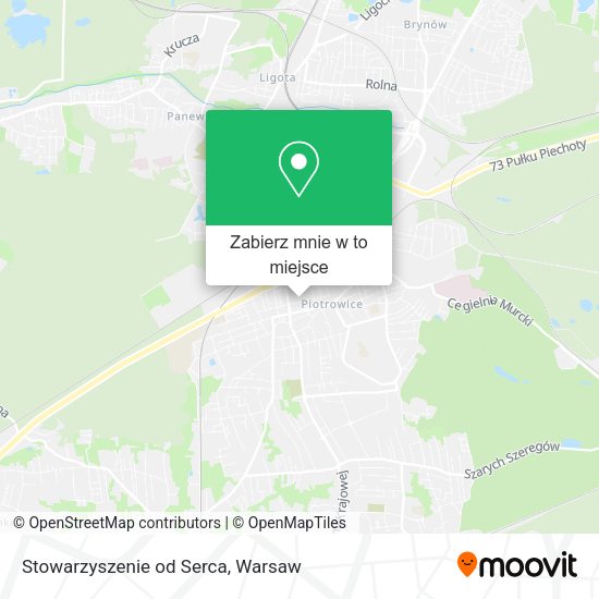 Mapa Stowarzyszenie od Serca