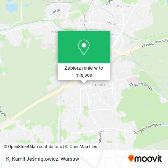 Mapa Kj Kamil Jeśmiętowicz