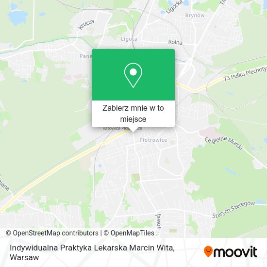 Mapa Indywidualna Praktyka Lekarska Marcin Wita