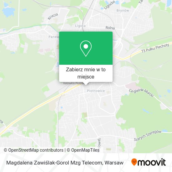 Mapa Magdalena Zawiślak-Gorol Mzg Telecom