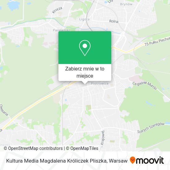 Mapa Kultura Media Magdalena Króliczek Pliszka