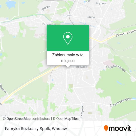 Mapa Fabryka Rozkoszy Spolk