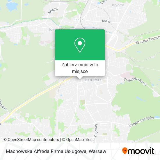 Mapa Machowska Alfreda Firma Usługowa