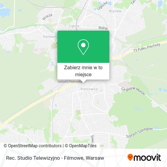 Mapa Rec. Studio Telewizyjno - Filmowe