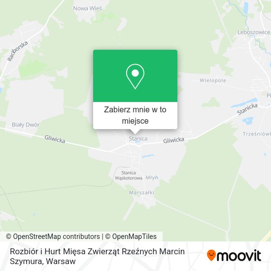 Mapa Rozbiór i Hurt Mięsa Zwierząt Rzeźnych Marcin Szymura