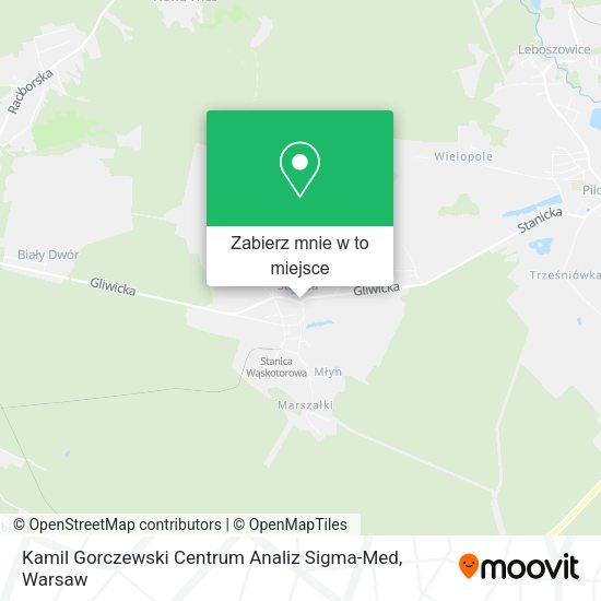 Mapa Kamil Gorczewski Centrum Analiz Sigma-Med