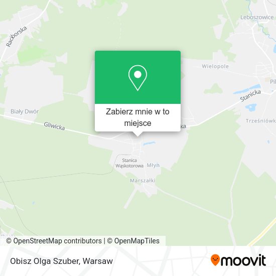 Mapa Obisz Olga Szuber