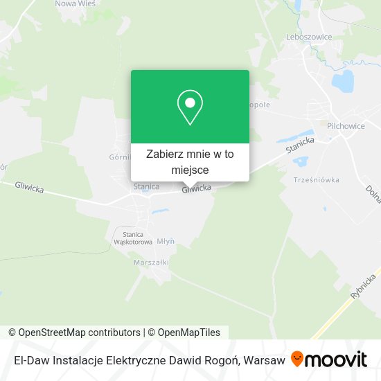 Mapa El-Daw Instalacje Elektryczne Dawid Rogoń