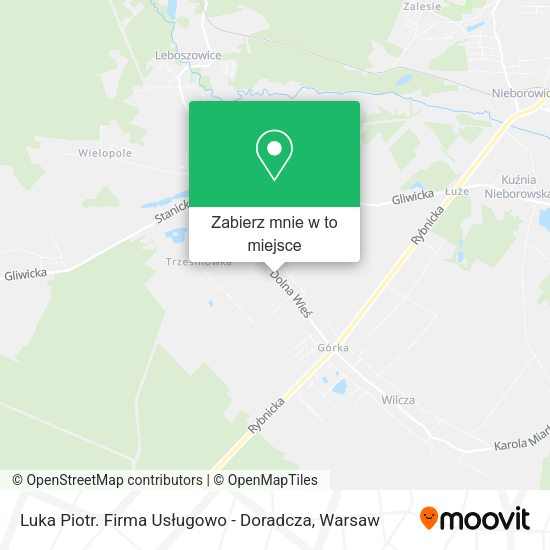 Mapa Luka Piotr. Firma Usługowo - Doradcza