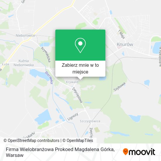 Mapa Firma Wielobranżowa Prokoed Magdalena Górka