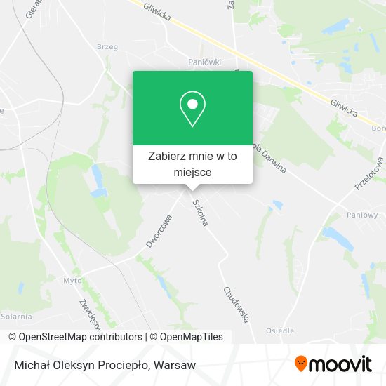 Mapa Michał Oleksyn Prociepło