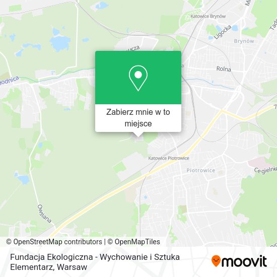 Mapa Fundacja Ekologiczna - Wychowanie i Sztuka Elementarz