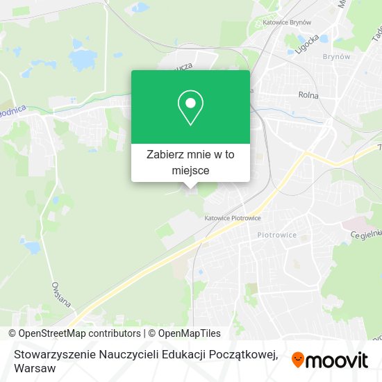 Mapa Stowarzyszenie Nauczycieli Edukacji Początkowej