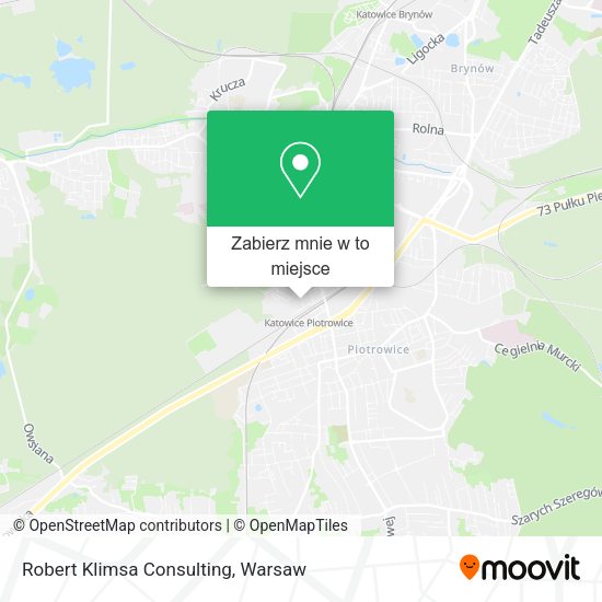 Mapa Robert Klimsa Consulting