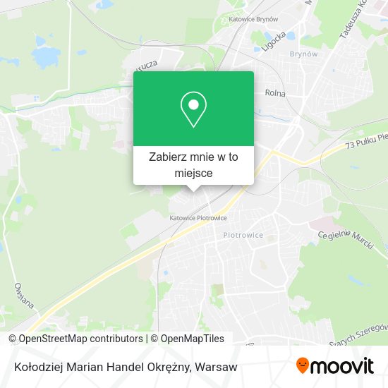 Mapa Kołodziej Marian Handel Okrężny