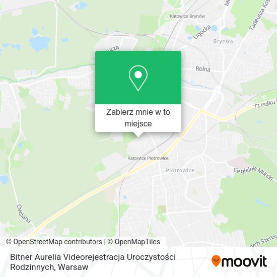 Mapa Bitner Aurelia Videorejestracja Uroczystości Rodzinnych