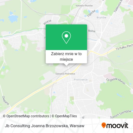 Mapa Jb Consulting Joanna Brzozowska