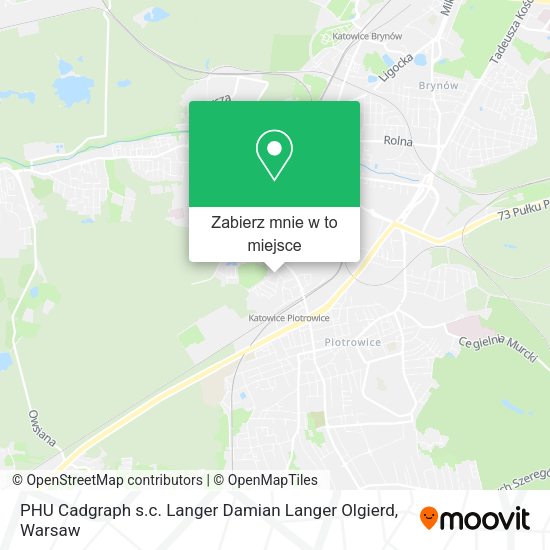 Mapa PHU Cadgraph s.c. Langer Damian Langer Olgierd